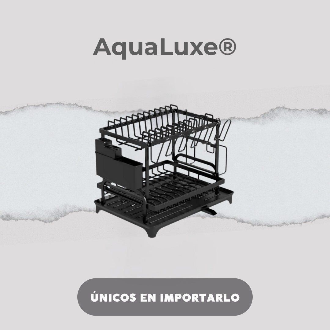 Secaplatos moderno con sistema de drenaje
