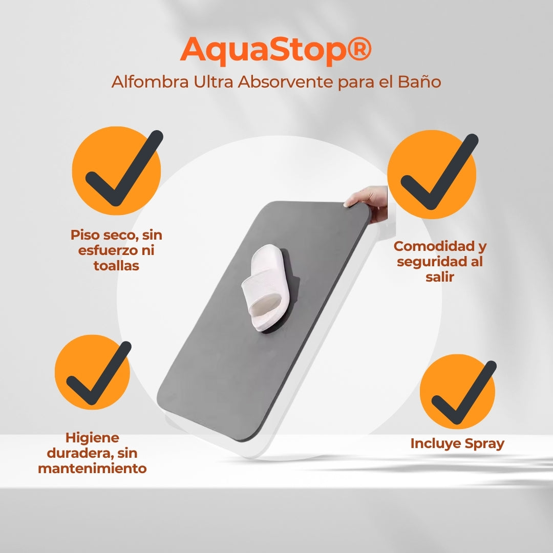 Alfombra para baño ultra absorvente