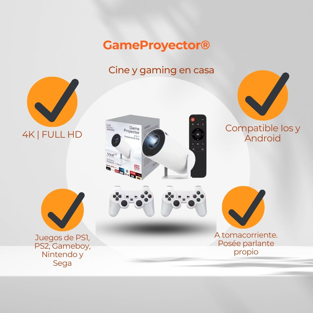 Cine, gaming y apps en un solo producto