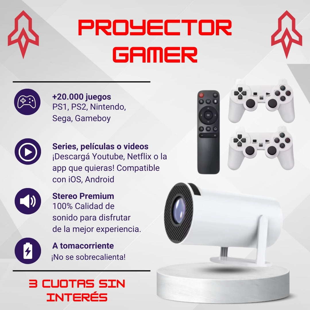 Cine, gaming y apps en un solo producto